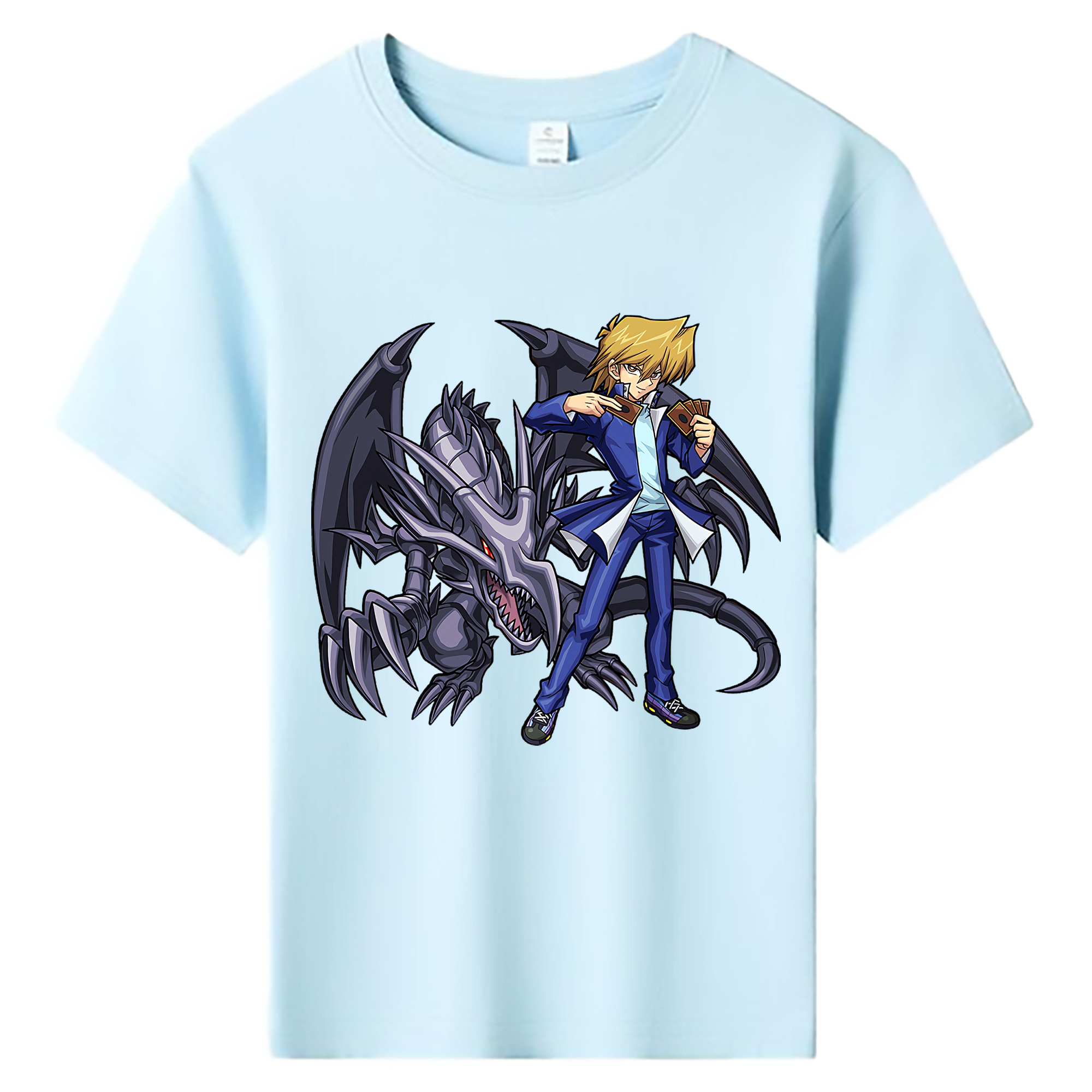 （画像用） 遊☆戯☆王 Yu-Gi-Oh! 綿100％キッズTシャツ（フロントプリント）